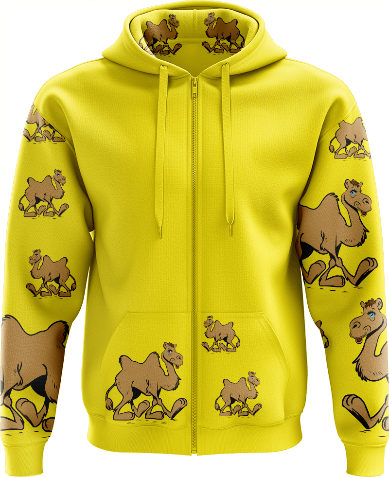 Cool Camel Full Zip Hoodies Jacket - fungear.com.au