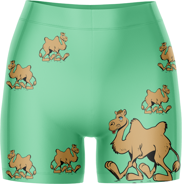 Cool Camel Ladies Gym Shorts - fungear.com.au