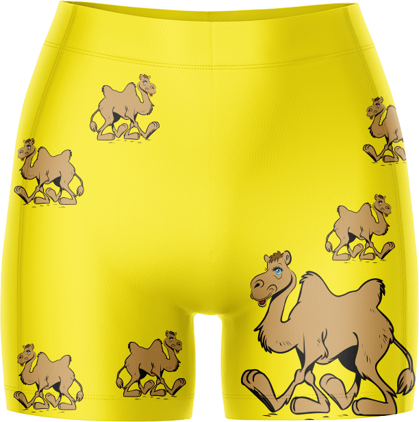 Cool Camel Ladies Gym Shorts - fungear.com.au