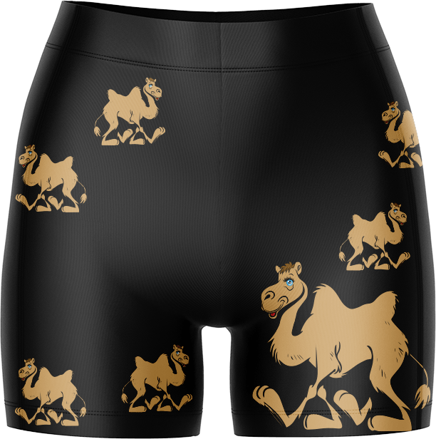 Cool Camel Ladies Gym Shorts - fungear.com.au