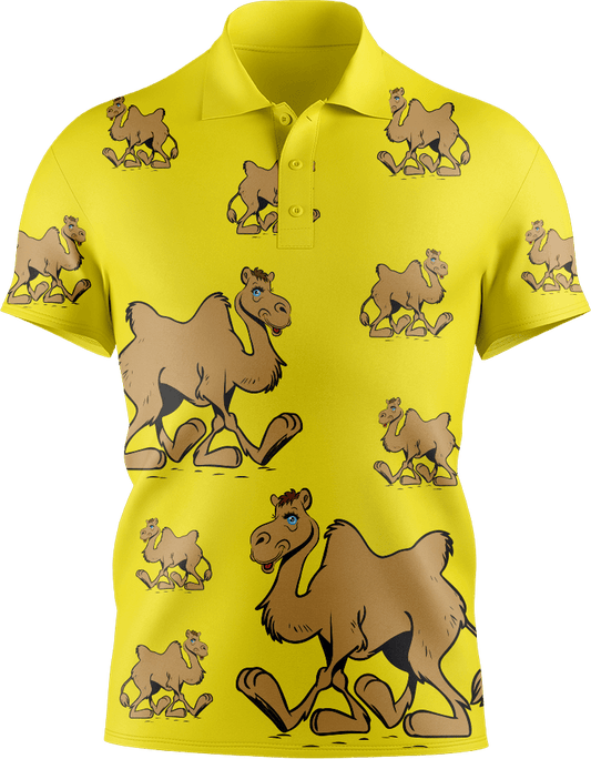 Cool Camel Men's Short Sleeve Polo - fungear.com.au