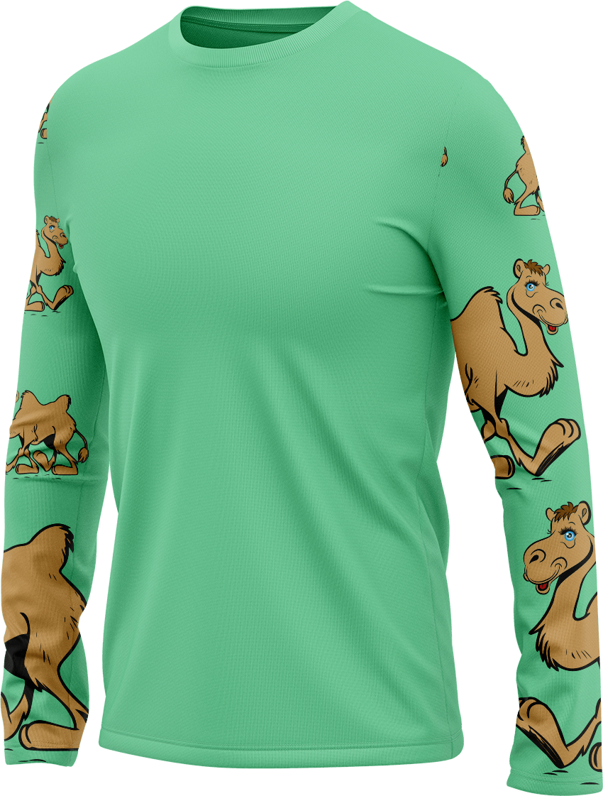Cool Camel Rash Shirt Long Sleeve - fungear.com.au