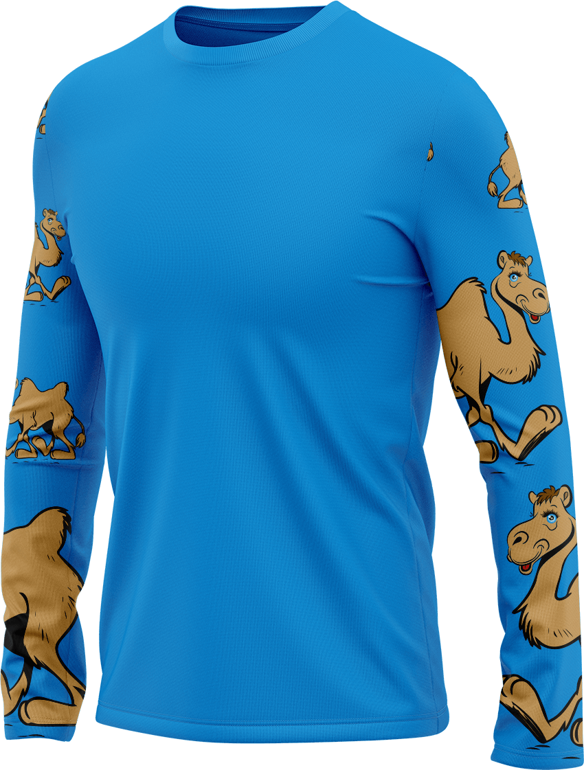 Cool Camel Rash Shirt Long Sleeve - fungear.com.au