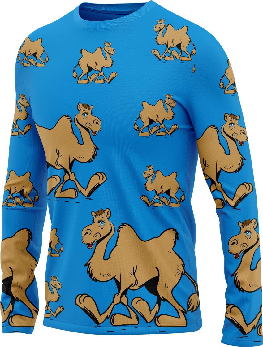 Cool Camel Rash Shirt Long Sleeve - fungear.com.au