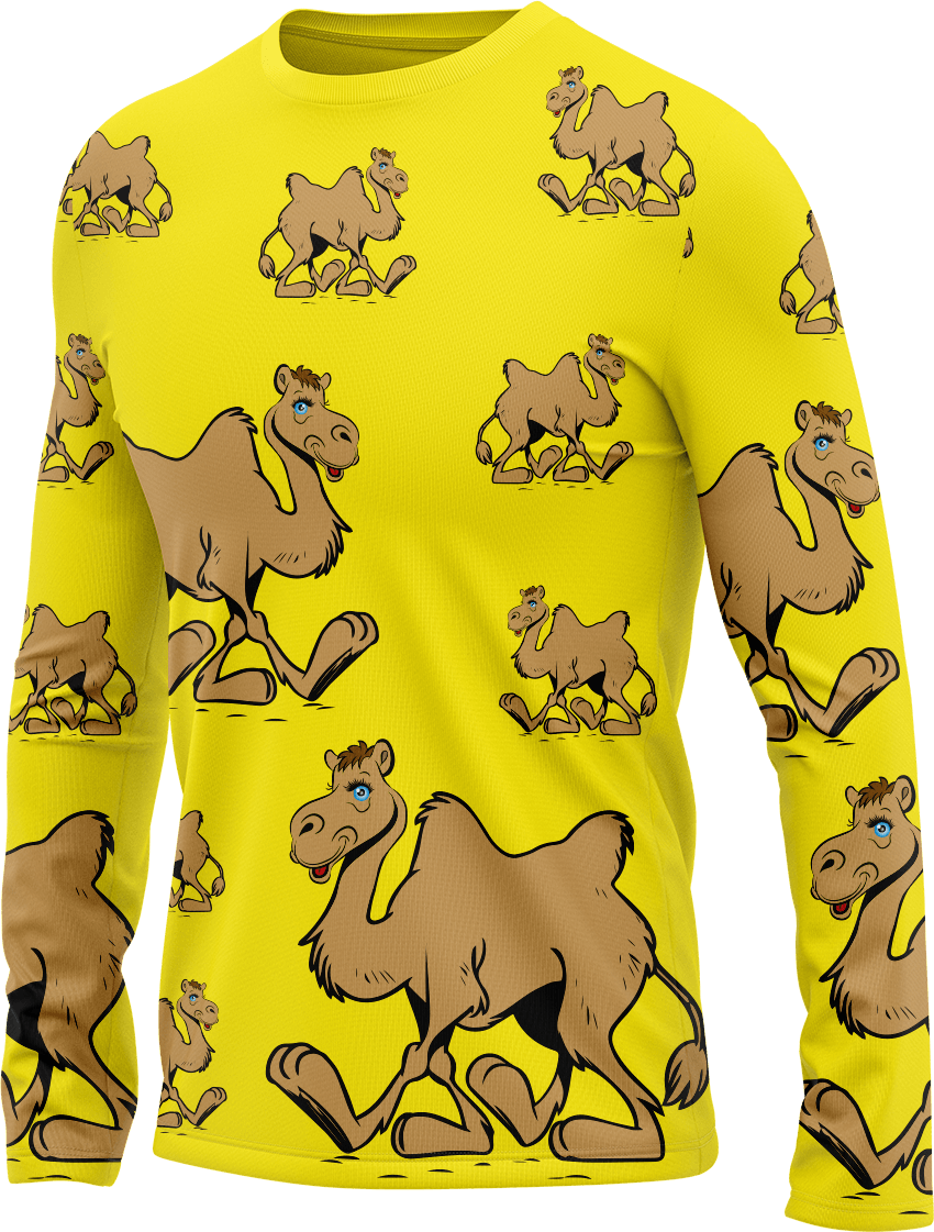 Cool Camel Rash Shirt Long Sleeve - fungear.com.au