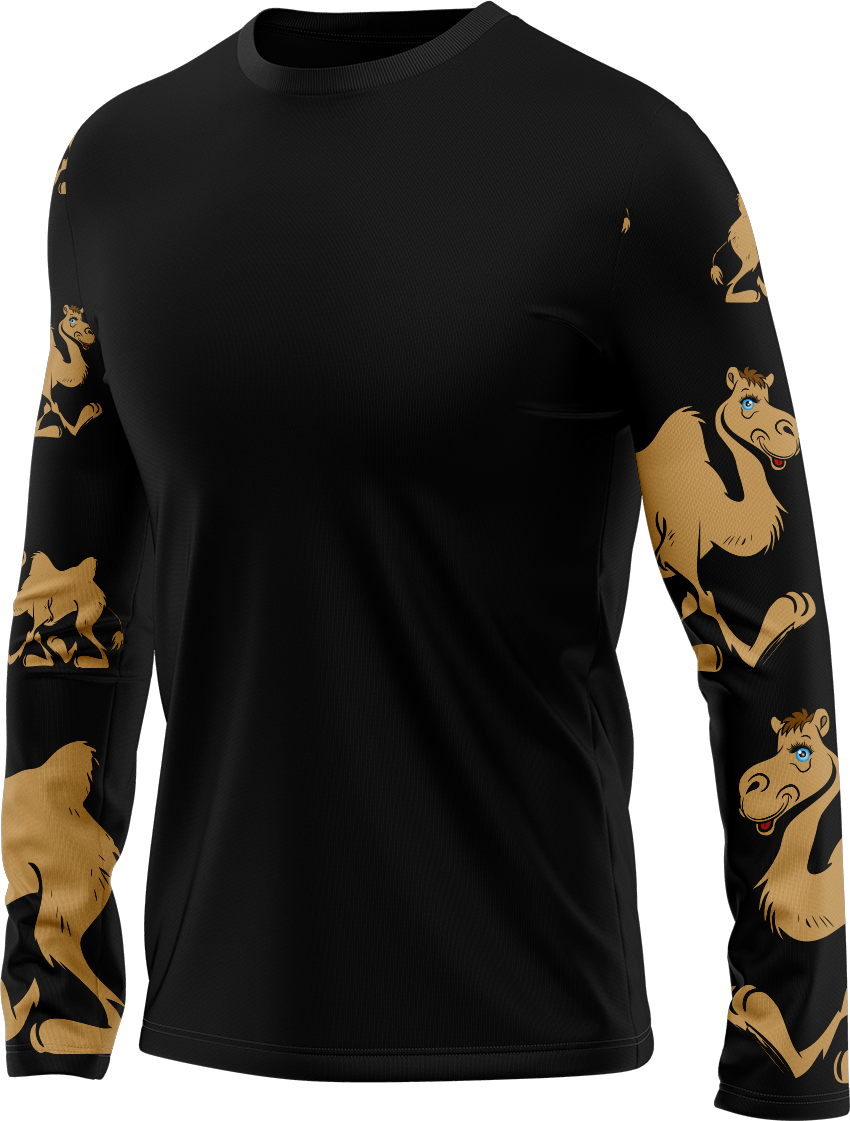 Cool Camel Rash Shirt Long Sleeve - fungear.com.au