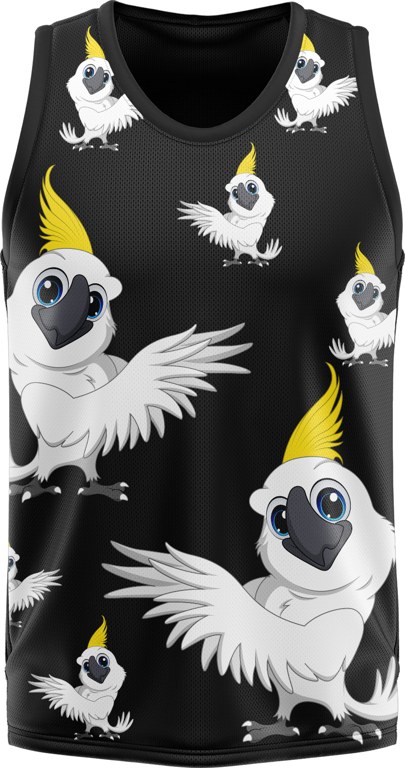 Cool Cockatoo Basketball Jersey - fungear.com.au
