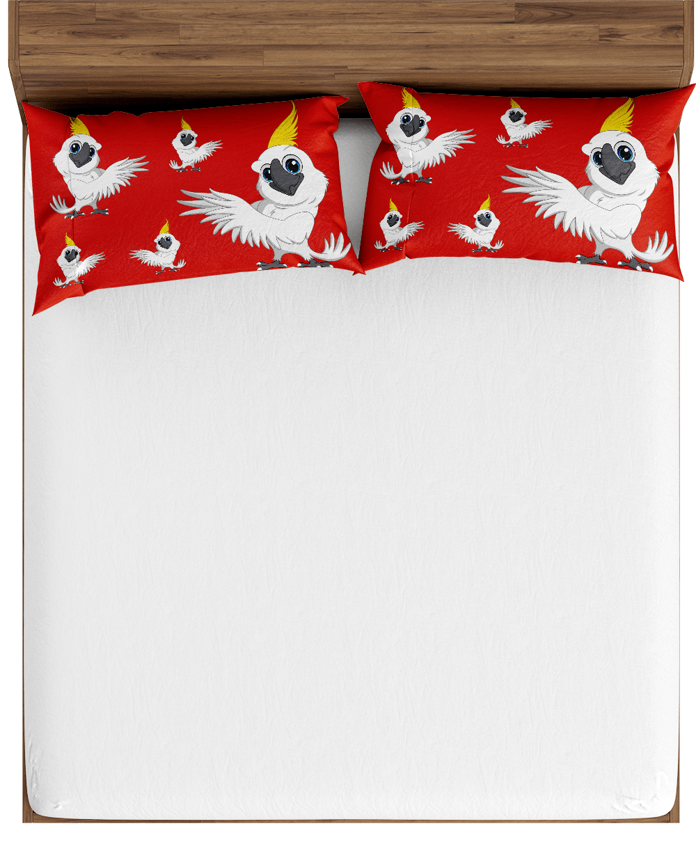 Cool Cockatoo Bed Pillows - fungear.com.au