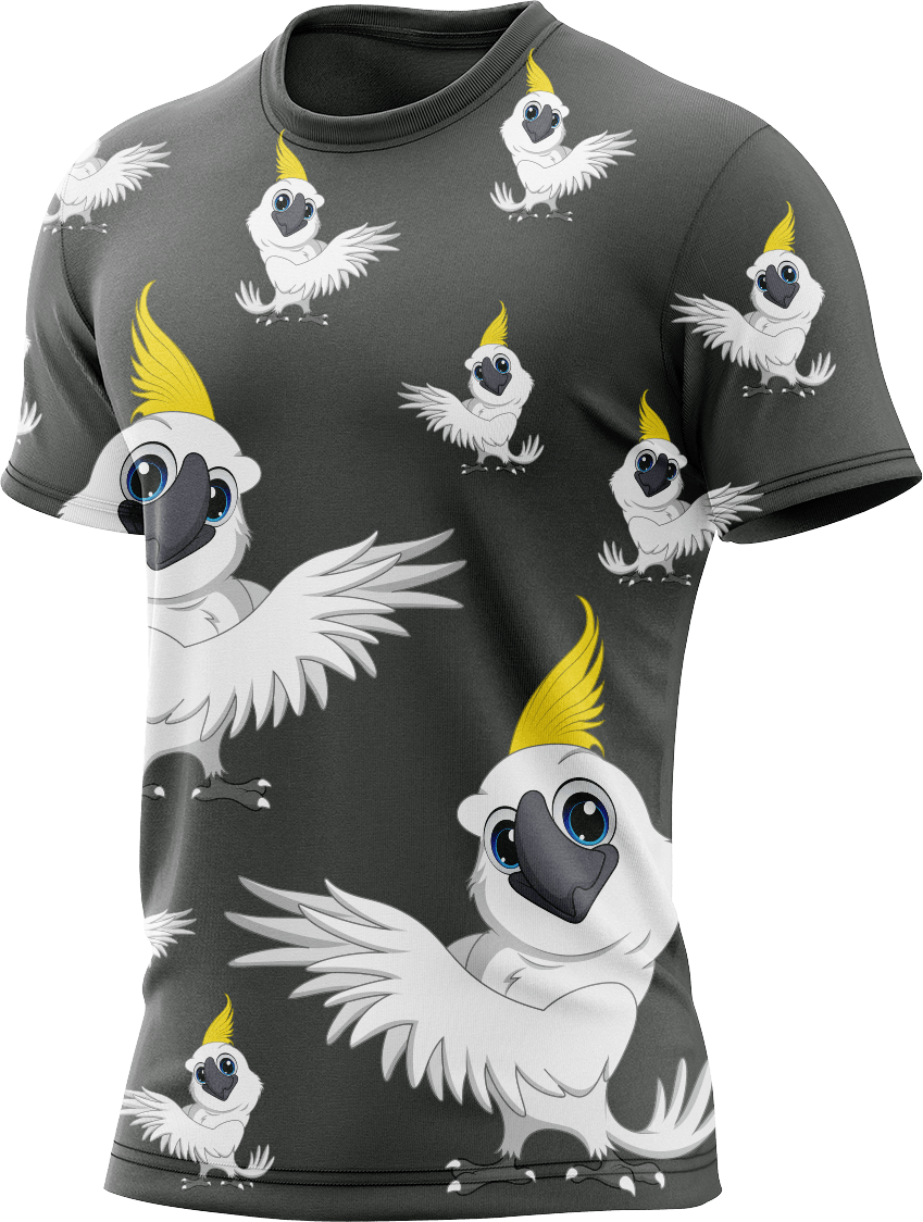 Cool Cockatoo Rash T-Shirt Short Sleeve - fungear.com.au