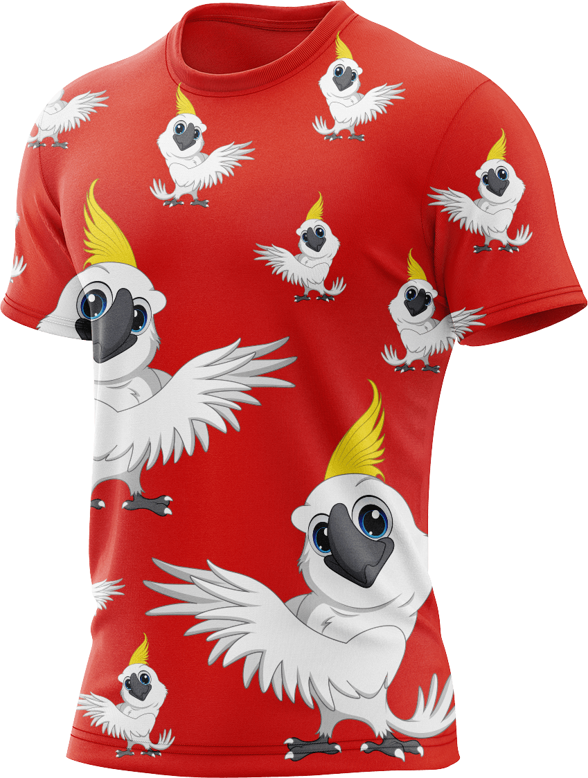 Cool Cockatoo Rash T-Shirt Short Sleeve - fungear.com.au