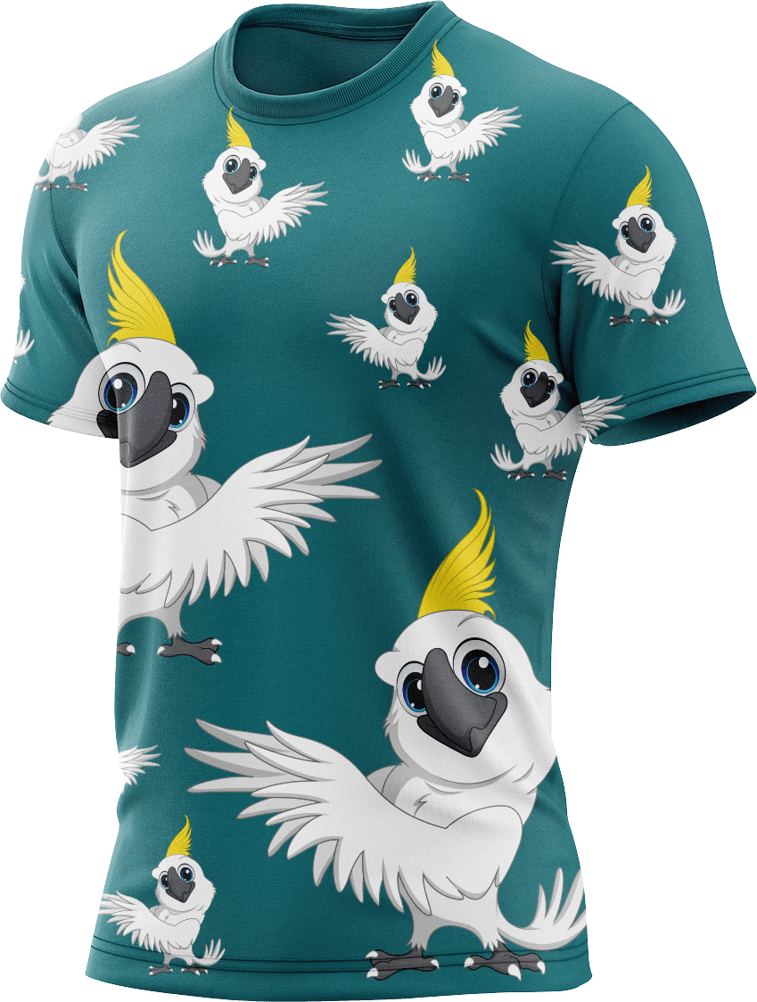 Cool Cockatoo Rash T-Shirt Short Sleeve - fungear.com.au