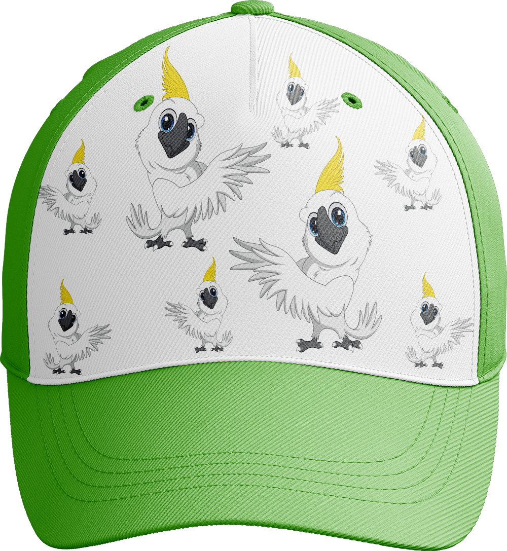 Cool Cockatoo Trucker Cap - fungear.com.au