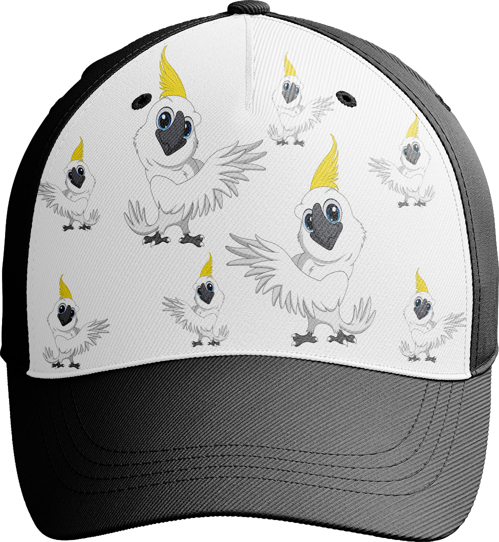 Cool Cockatoo Trucker Cap - fungear.com.au