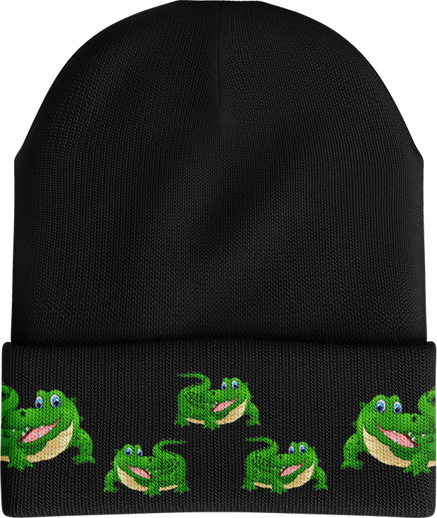 Crazy Croc Beanie - fungear.com.au