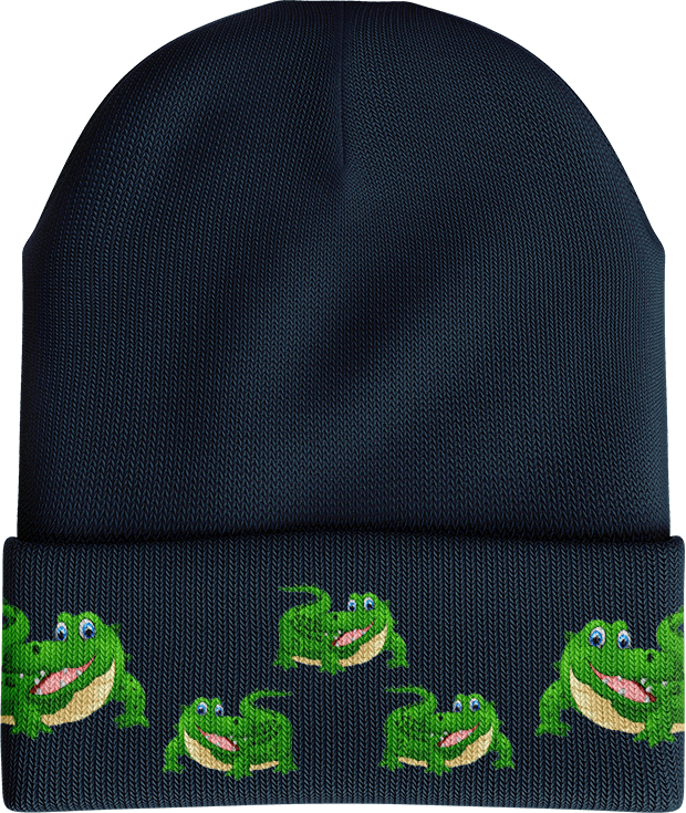 Crazy Croc Beanie - fungear.com.au