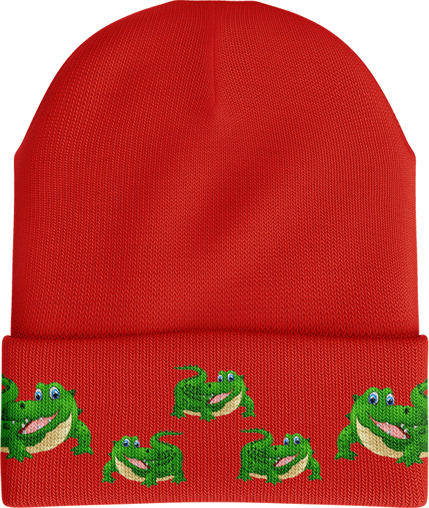 Crazy Croc Beanie - fungear.com.au