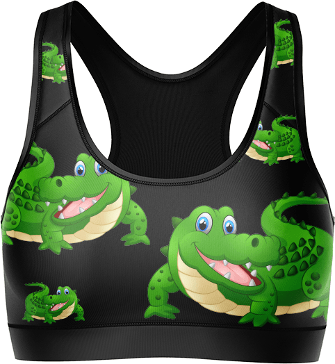 Crazy Croc Crop Top - fungear.com.au