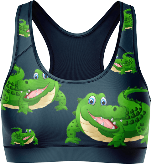 Crazy Croc Crop Top - fungear.com.au
