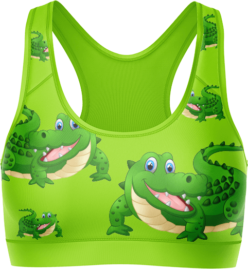 Crazy Croc Crop Top - fungear.com.au