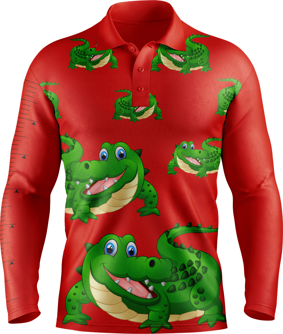 Crazy Croc Fishing Shirts - fungear.com.au