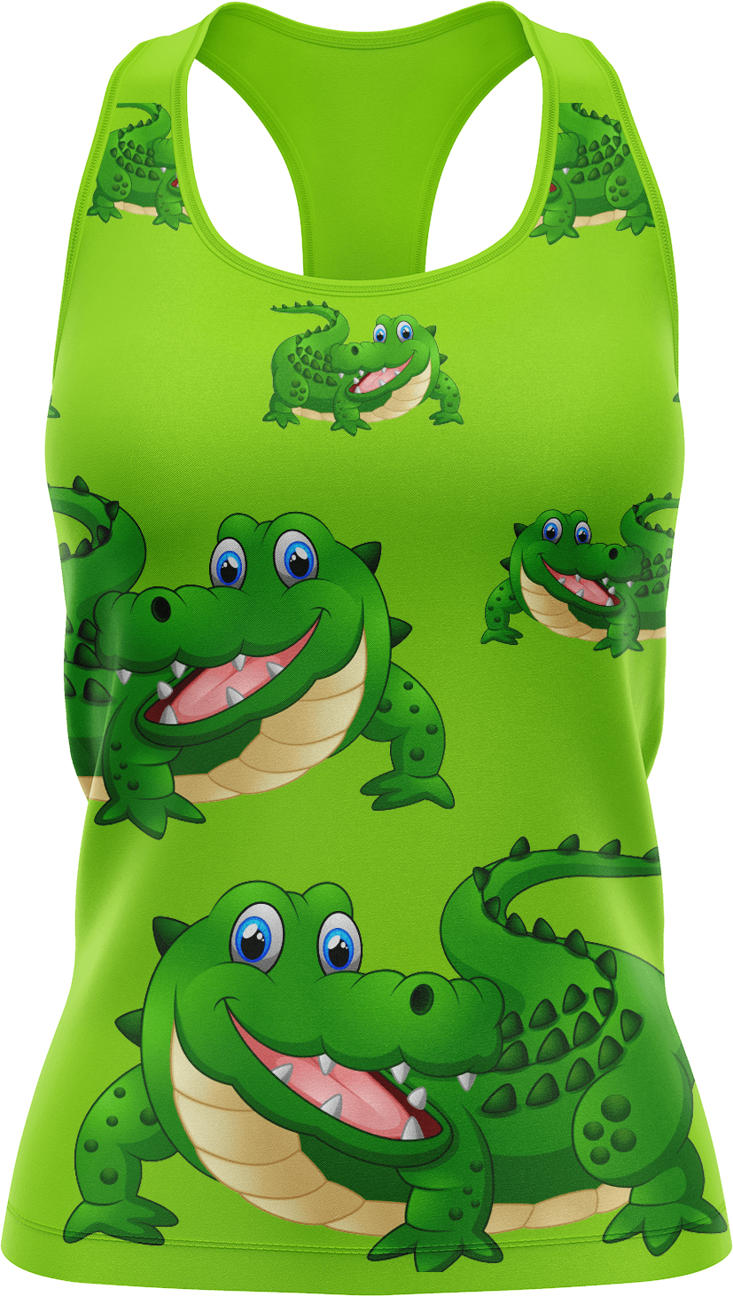 Crazy Croc Singlets - fungear.com.au