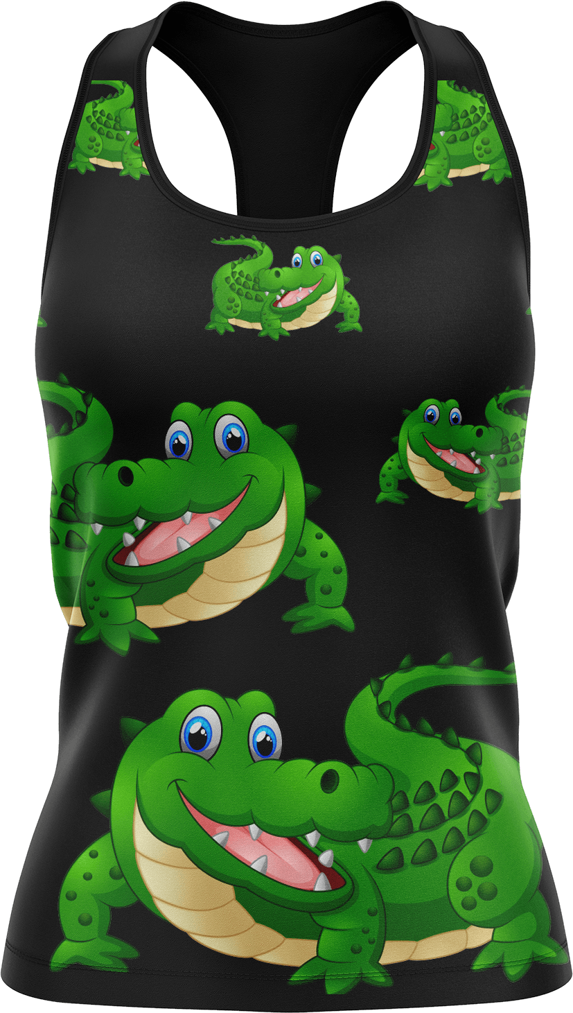 Crazy Croc Singlets - fungear.com.au