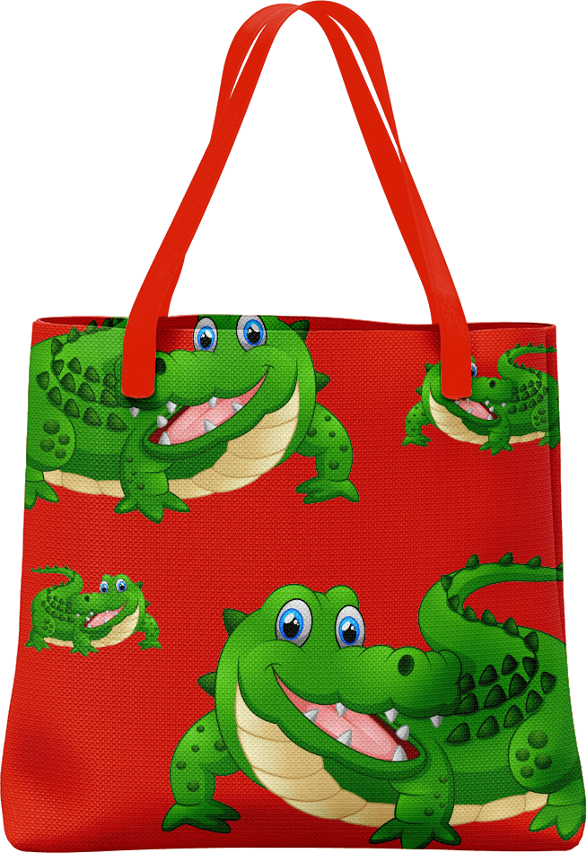 Crazy Croc Tote Bag - fungear.com.au
