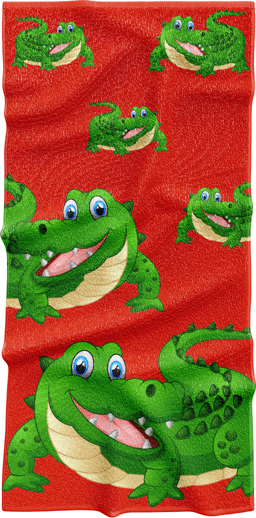 Crazy Croc Towels - fungear.com.au