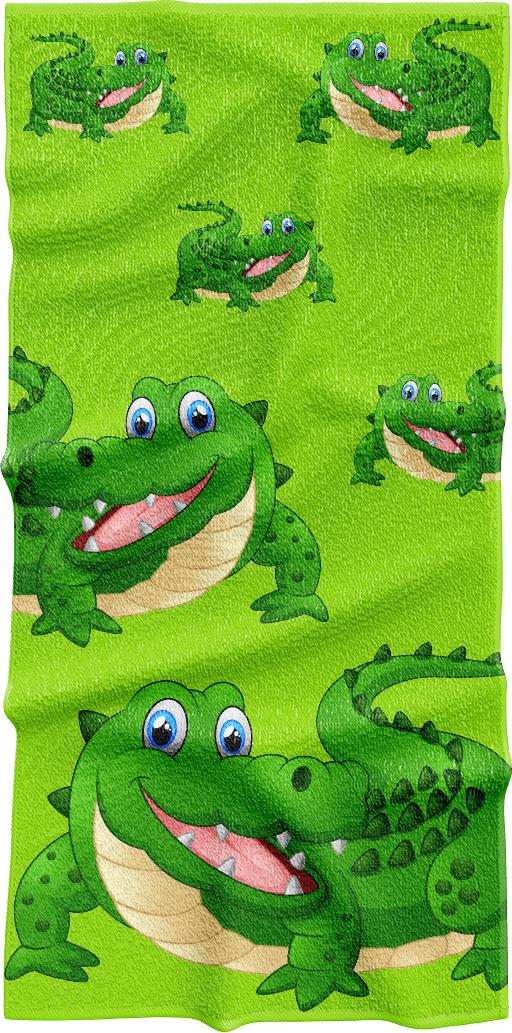 Crazy Croc Towels - fungear.com.au