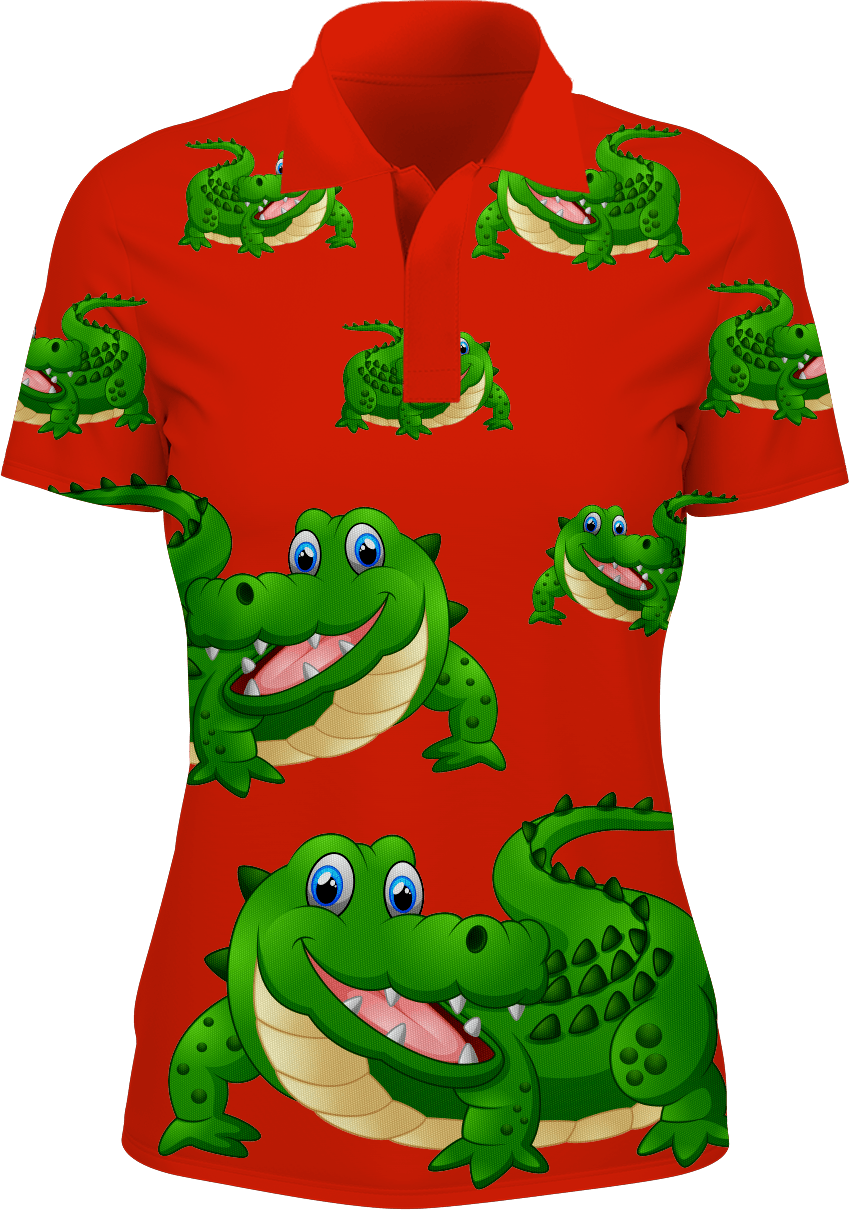Crazy Croc Women's Polo - fungear.com.au