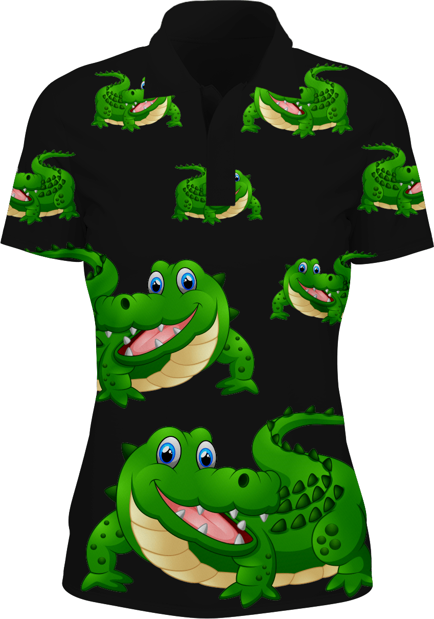 Crazy Croc Women's Polo - fungear.com.au