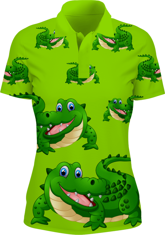 Crazy Croc Women's Polo - fungear.com.au