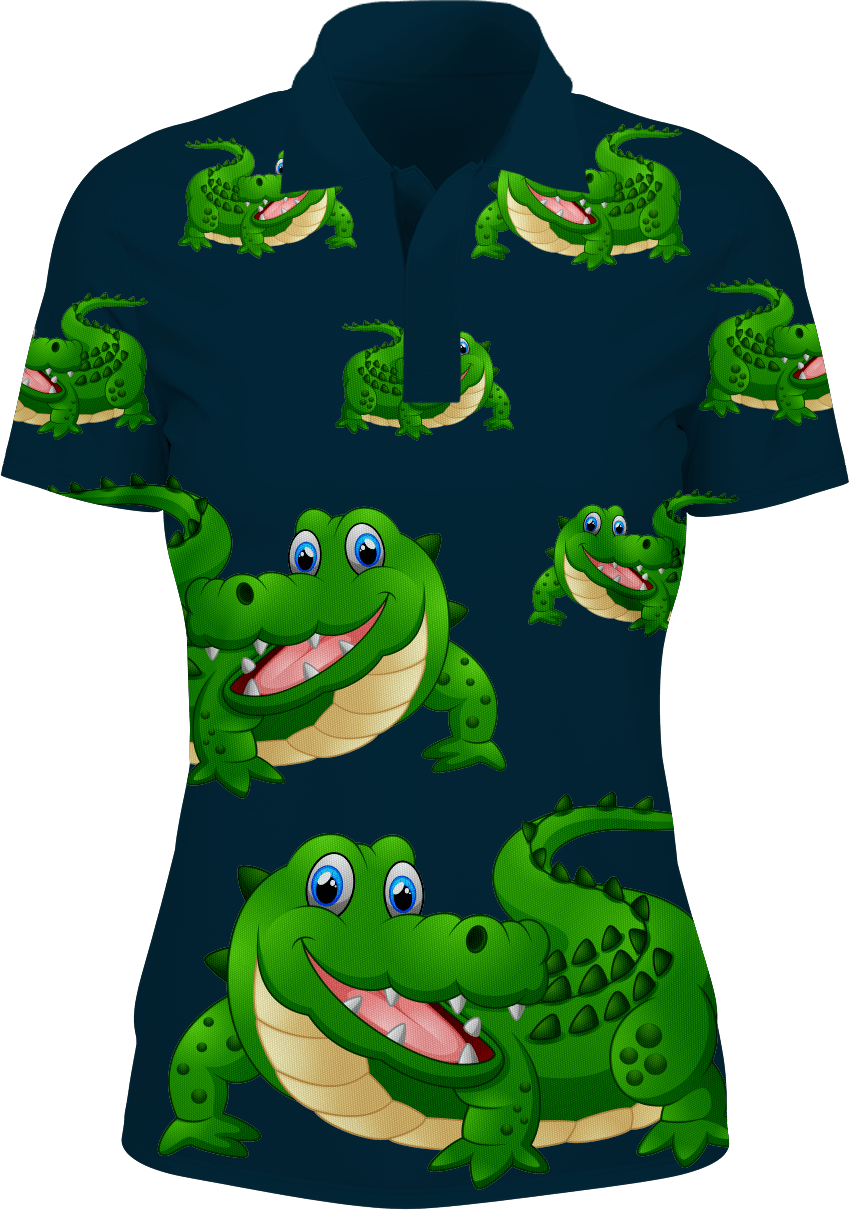Crazy Croc Women's Polo - fungear.com.au