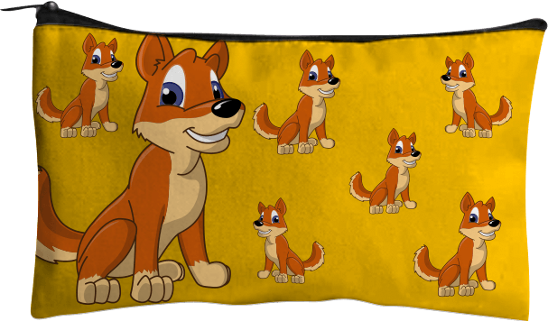 Daft Dingo Jumbo Pencil Case - fungear.com.au