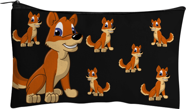 Daft Dingo Jumbo Pencil Case - fungear.com.au