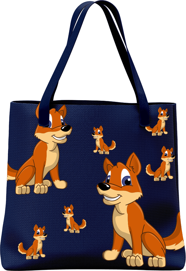 Daft Dingo Tote Bag - fungear.com.au