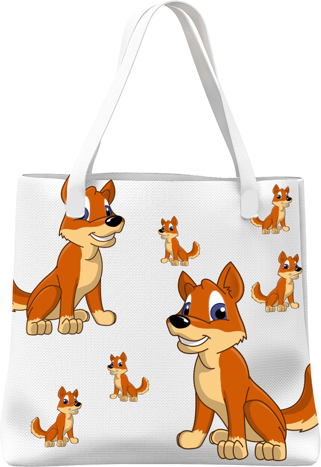 Daft Dingo Tote Bag - fungear.com.au