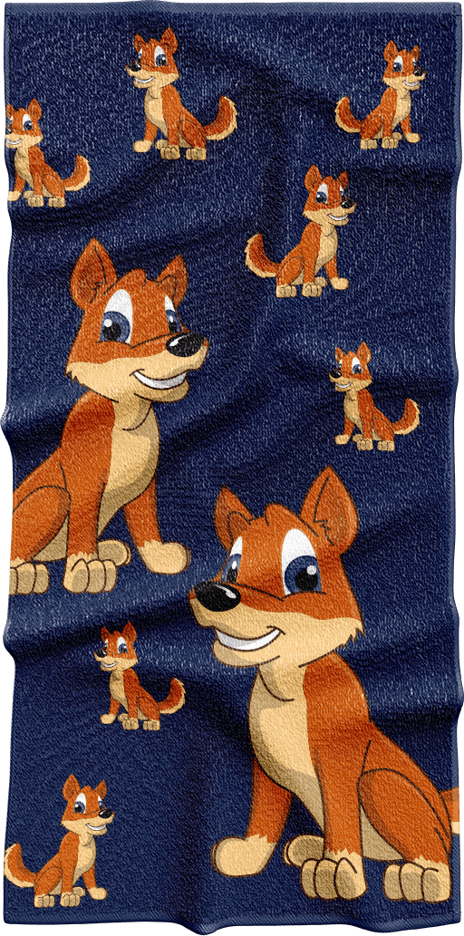 Daft Dingo Towels - fungear.com.au