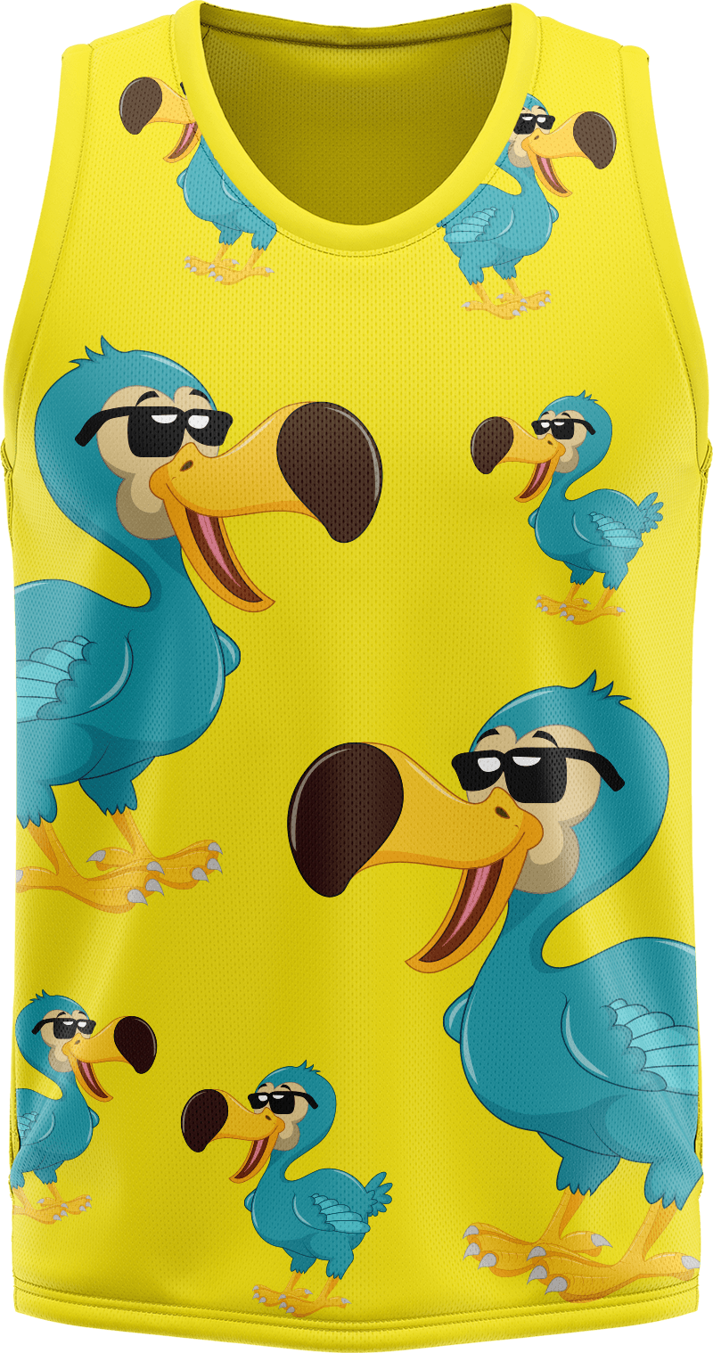 Dapper Dodo Basketball Jersey - fungear.com.au