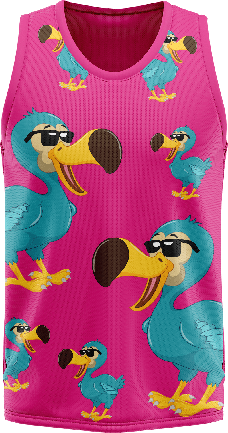Dapper Dodo Basketball Jersey - fungear.com.au