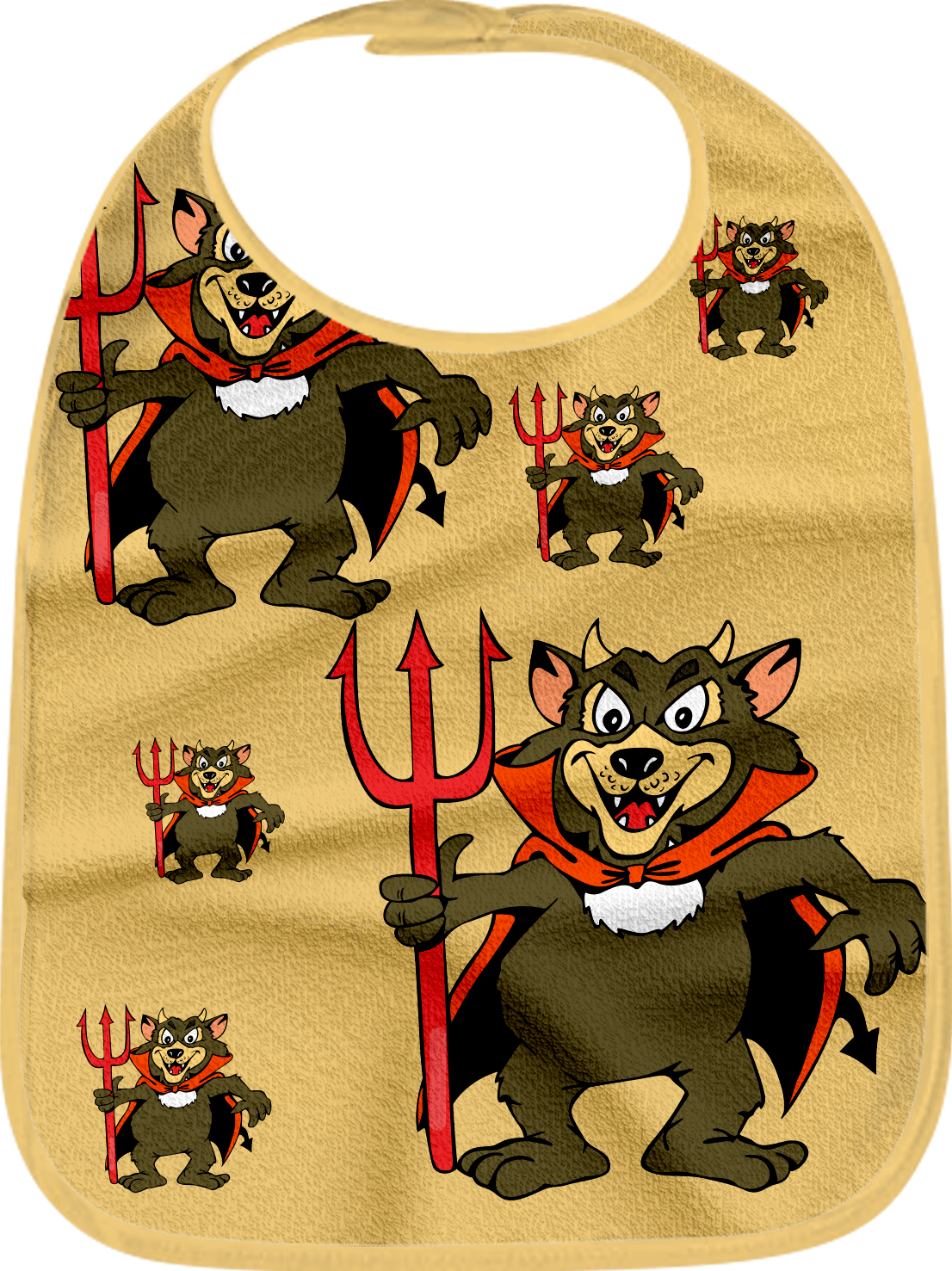 Devil Wears Fungear Bibs - fungear.com.au