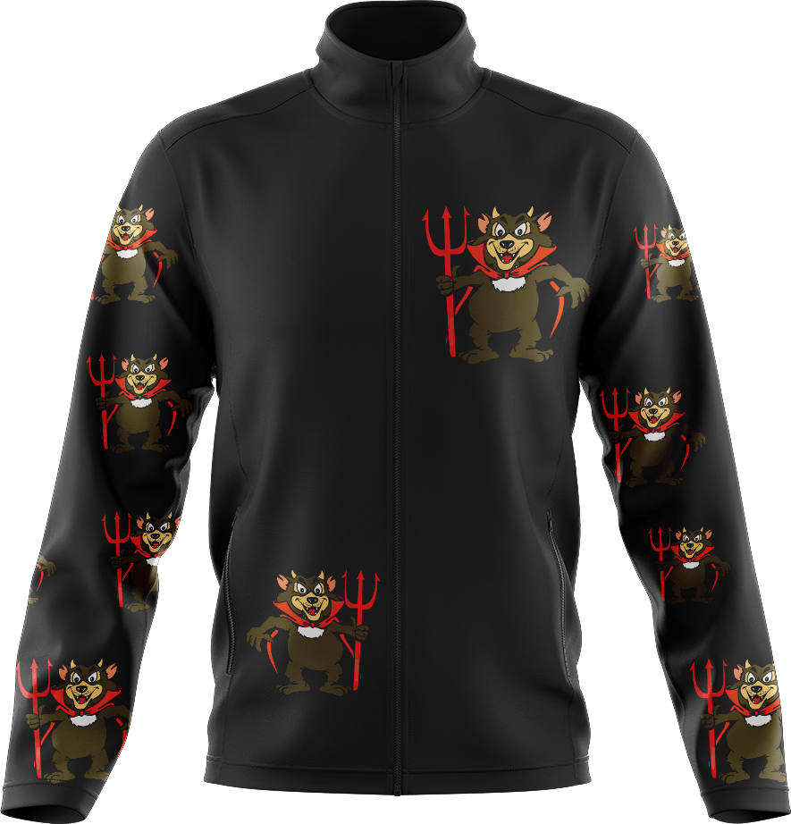 Devil Wears Fungear Full Zip Track Jacket - fungear.com.au