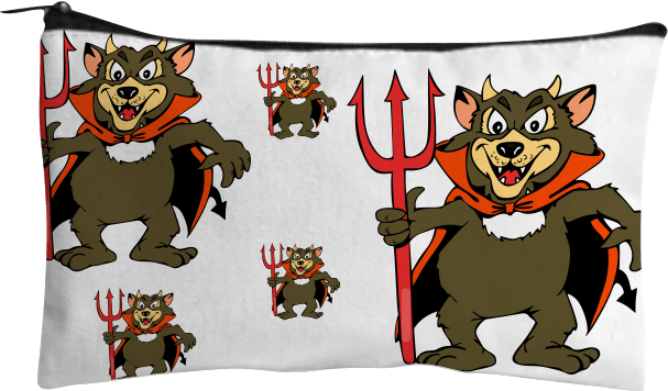 Devil Wears Fungear Jumbo Pencil Case - fungear.com.au