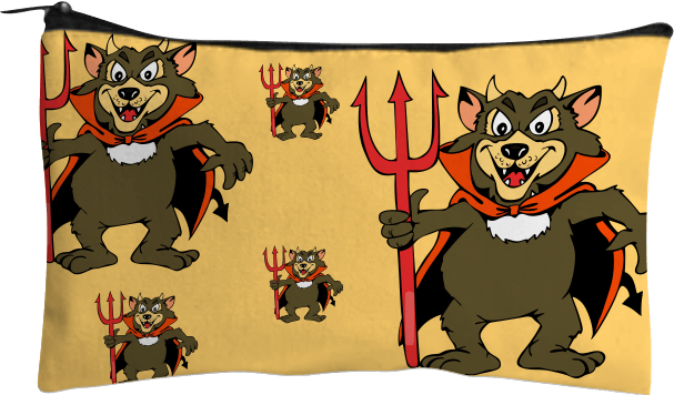 Devil Wears Fungear Jumbo Pencil Case - fungear.com.au
