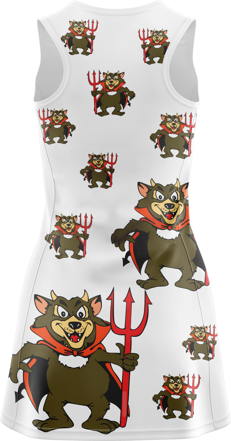 Devil Wears Fungear Ladies Mini Dress - fungear.com.au