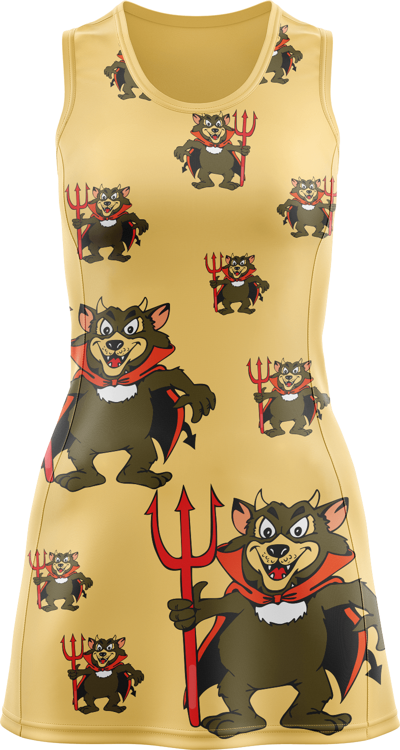 Devil Wears Fungear Ladies Mini Dress - fungear.com.au
