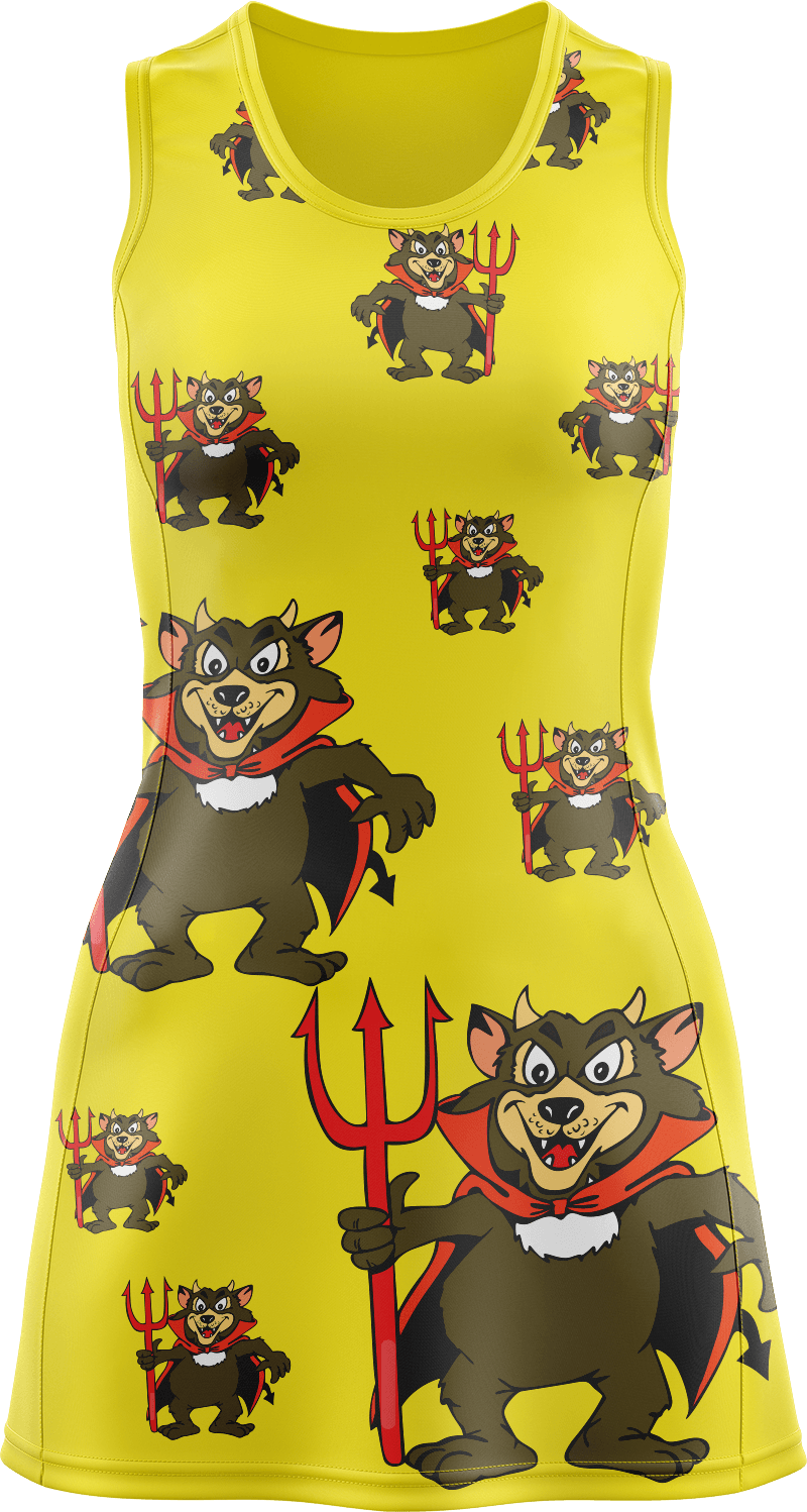 Devil Wears Fungear Ladies Mini Dress - fungear.com.au