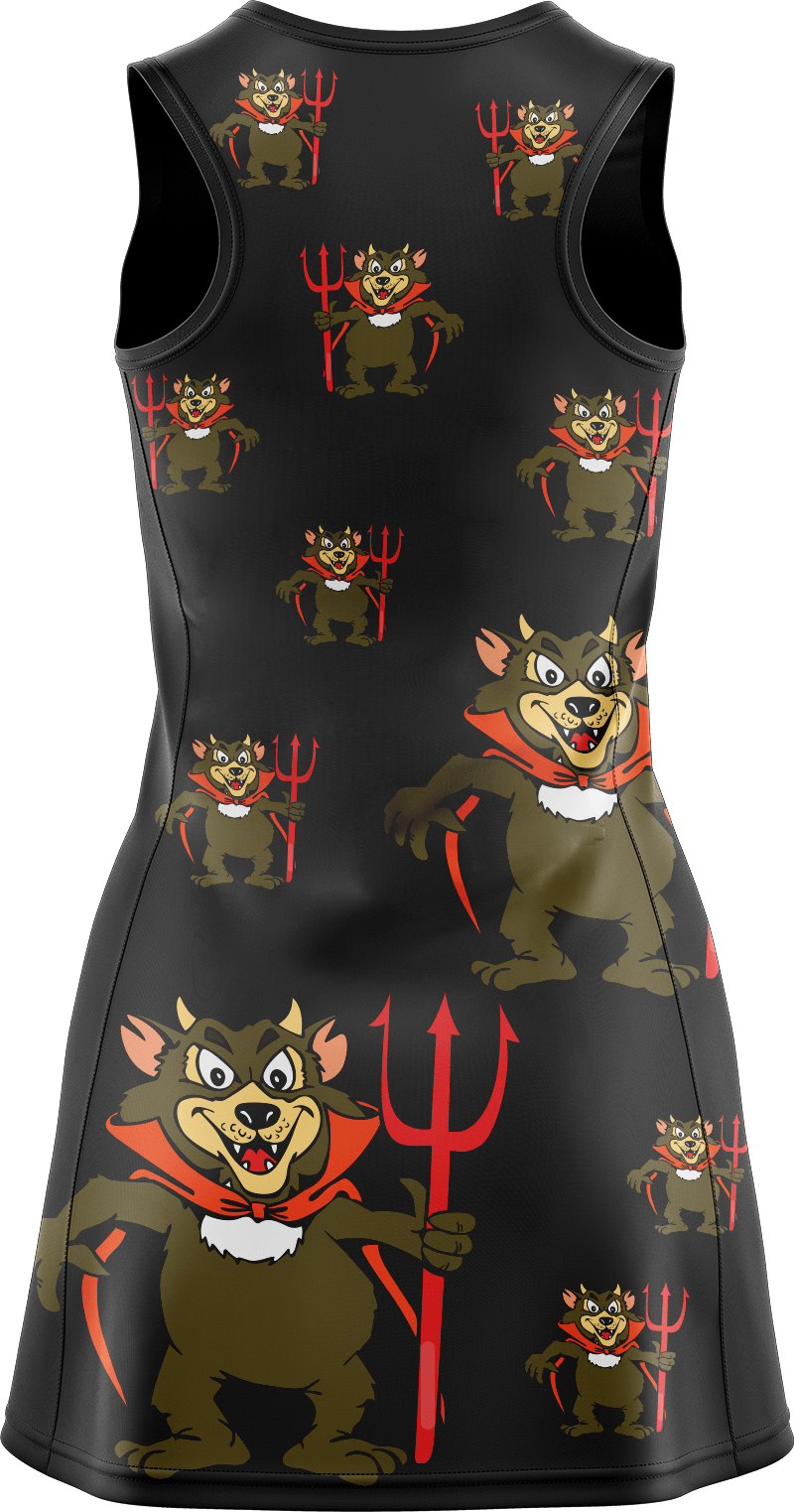 Devil Wears Fungear Ladies Mini Dress - fungear.com.au
