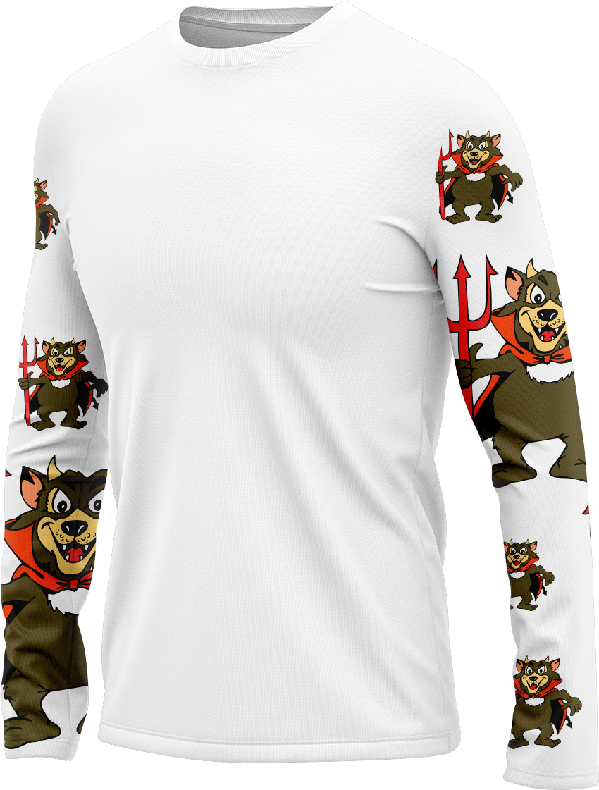 Devil Wears Fungear Rash T-Shirt Long Sleeve - fungear.com.au