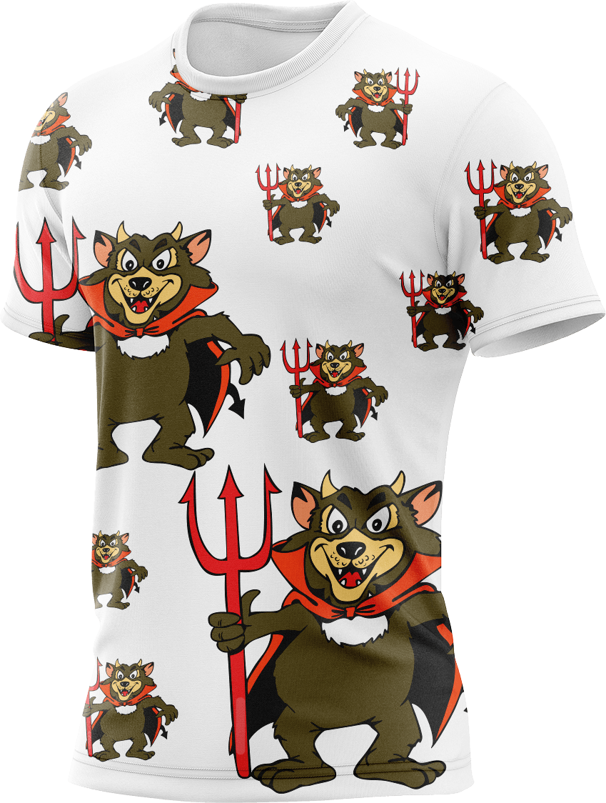 Devil Wears Fungear Rash T-Shirt Short Sleeve - fungear.com.au